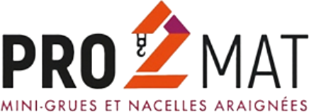 Pro2Mat, mini-grues et nacelles araignées